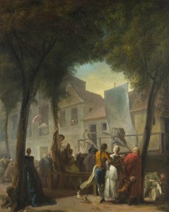 Utcai bemutató Párizsban, 1760